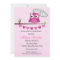 Pink Owl, Umbrella, Bridal Shower Invitation