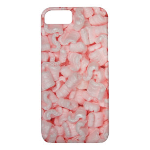 pink packing peanuts iPhone 8/7 case