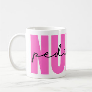 Pink Paediatrics Nurse Mug