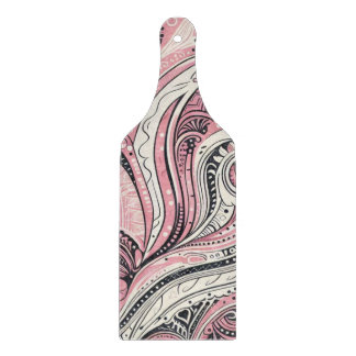 Pink Paisley The Home Studio Cutting Board