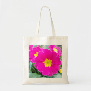Pink Pansies in the Park Tote Bag