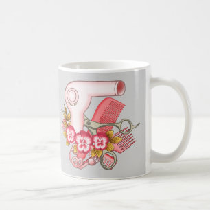 Pink Pansy Beautician Coffee Mug