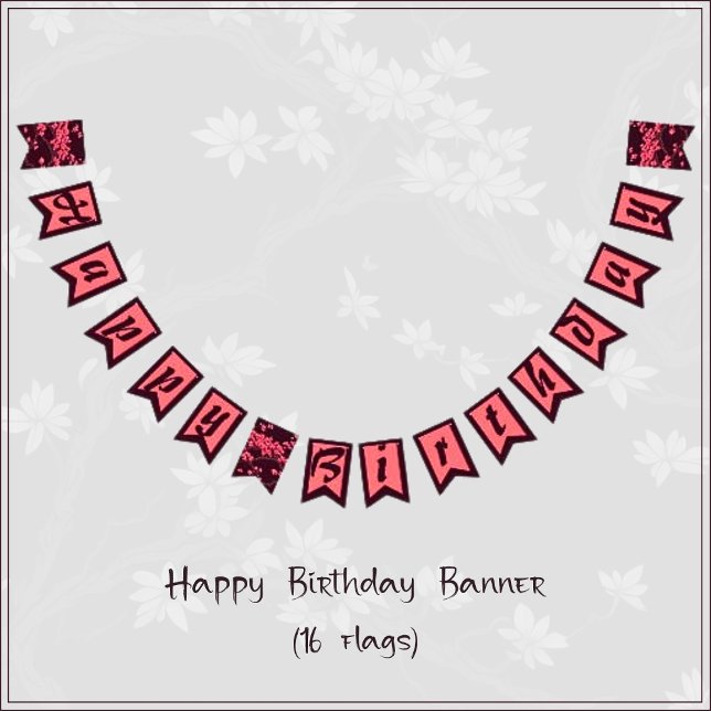 Pink Paper Crane Origami Cherry Blossom Bunting (Creator Uploaded)