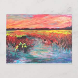 Pink Paradise Postcard