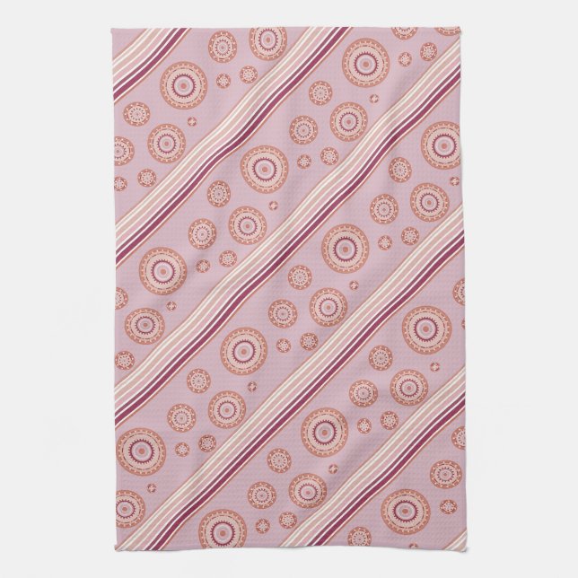Pink Parfait Tea Towel (Vertical)