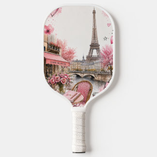 Pink Paris Pickleball Paddles