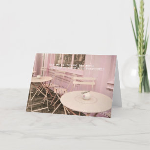 PINK PARTY CAKES Greeting Card