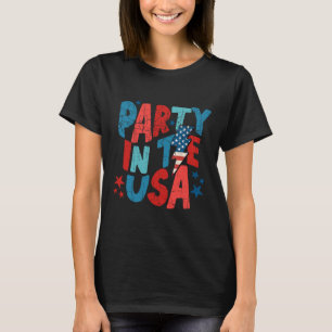 Pink Party In The Usa 4th Of July Shirt Mum And Gi