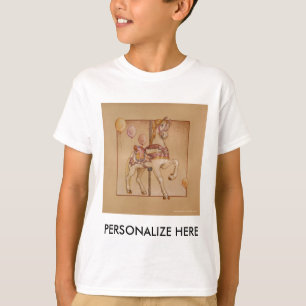 PINK PASSION CAROUSEL HORSE T-Shirt