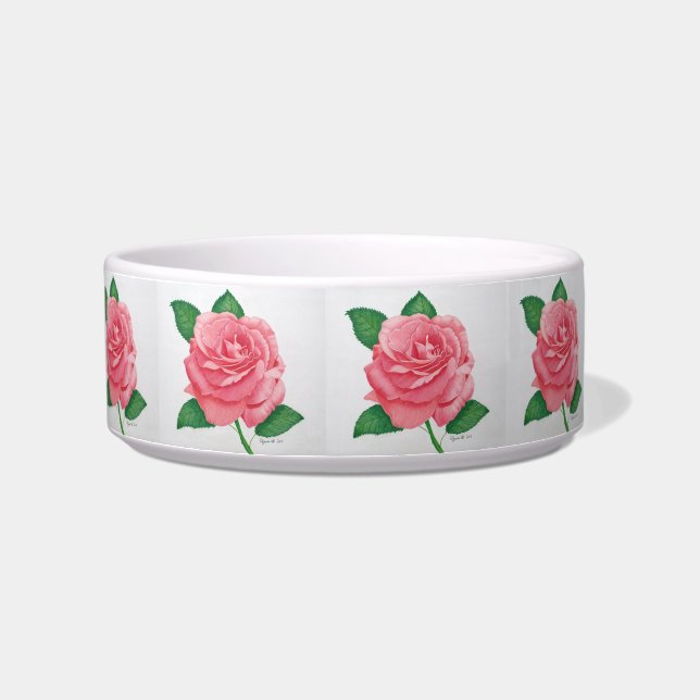 Pink Passion Cat Bowl (Left)