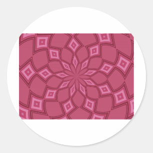 PINK PASSION CLASSIC ROUND STICKER