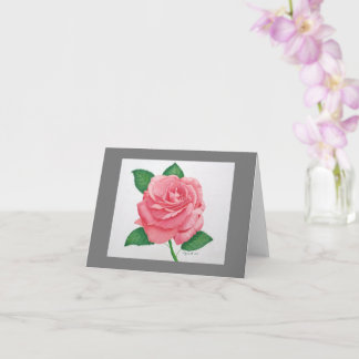 Pink Passion Inspirational Note Card