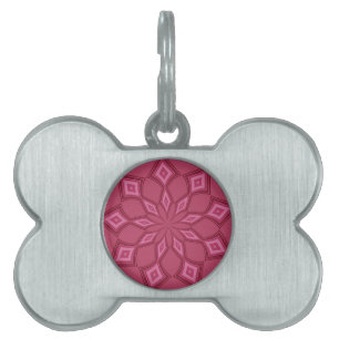 PINK PASSION PET NAME TAG