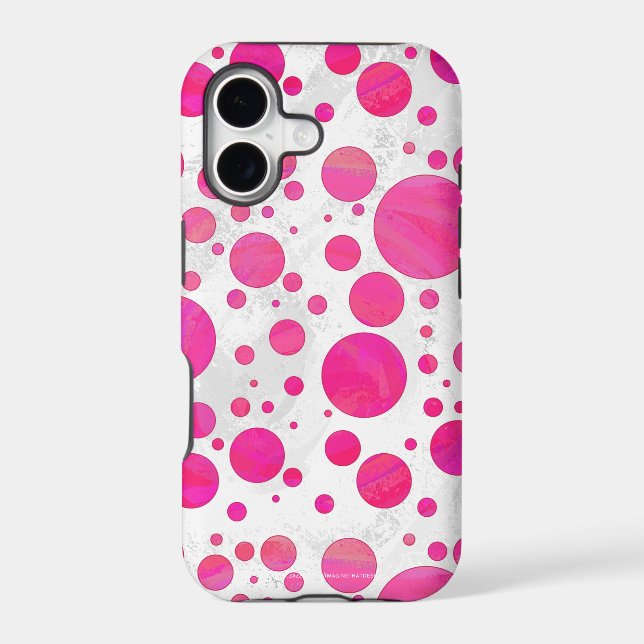 Pink Passion Polka Dot Pattern (Back)