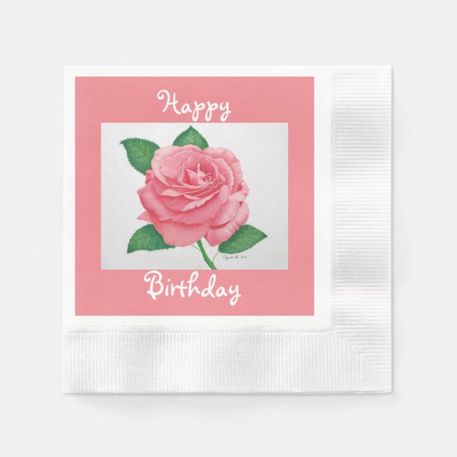 Pink Passion Standard Napkin (Front)