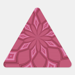 PINK PASSION TRIANGLE STICKER
