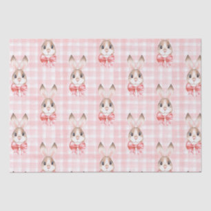 Pink Pastel Bunny Rabbit Gift Tissue Paper