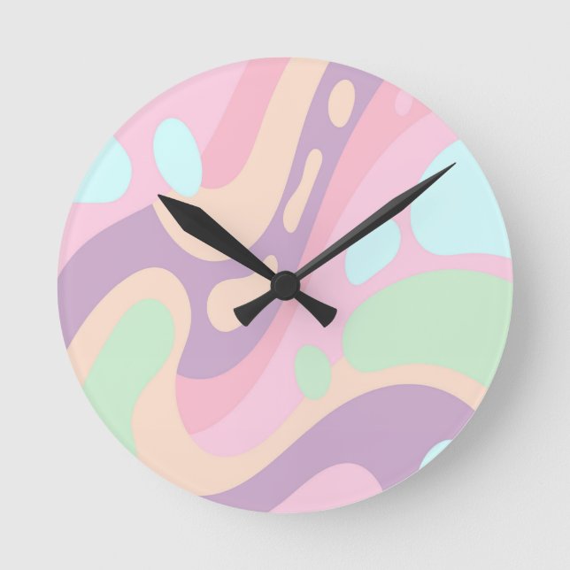 Pink Pastel Clock (Front)