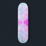 Pink Pastel Tie Dye Skateboard<br><div class="desc">pastel tie dye print</div>