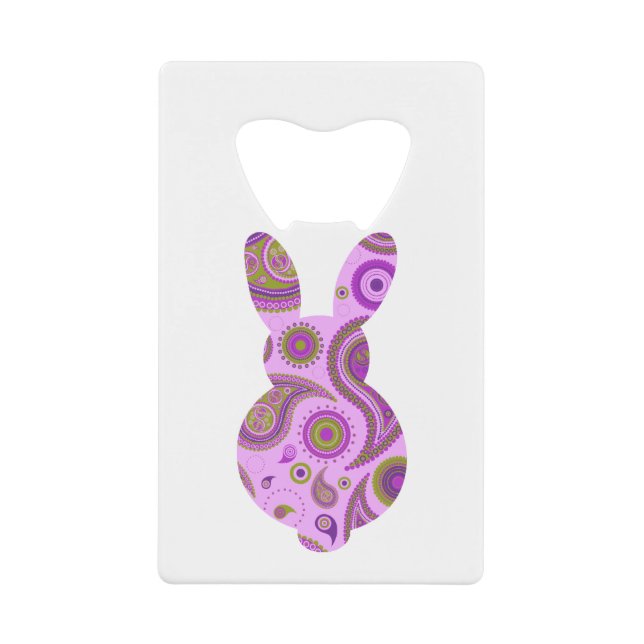 Pink Pattern Bunny Shape (Front)