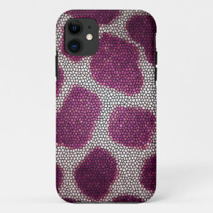 Pink pattern iPhone 11 case