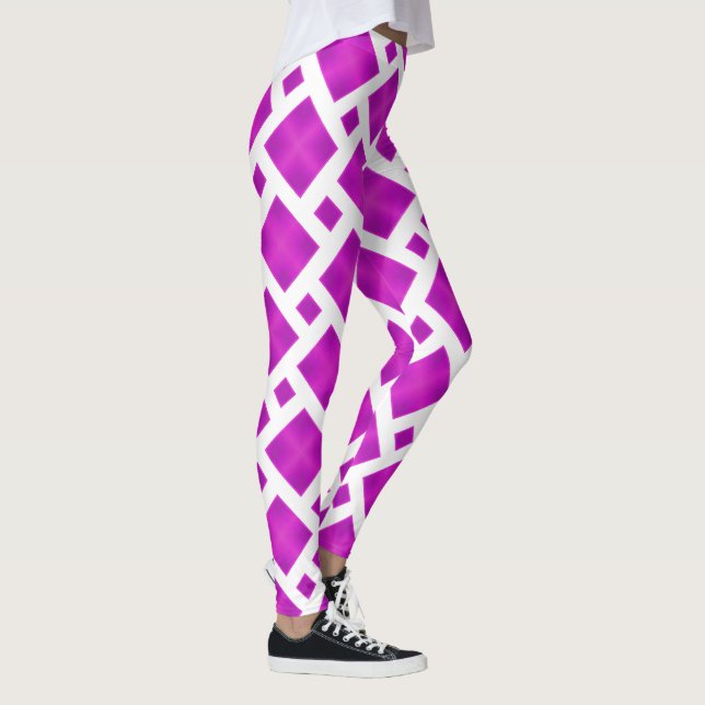 Pink pattern leggings (Right)