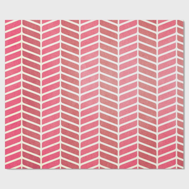 Pink Patterned Wrapping Paper (Flat)