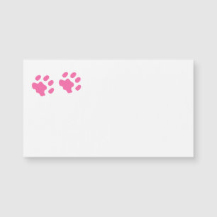 Pink Paws Business Cards