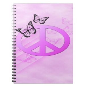 Pink Peace Notebook