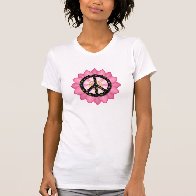 Pink Peace T-Shirt (Front)