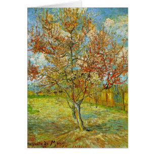 Pink Peach Tree in Blossom by Vincent van Gogh