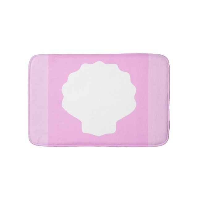 Pink Pearl Bath Mat (Front)