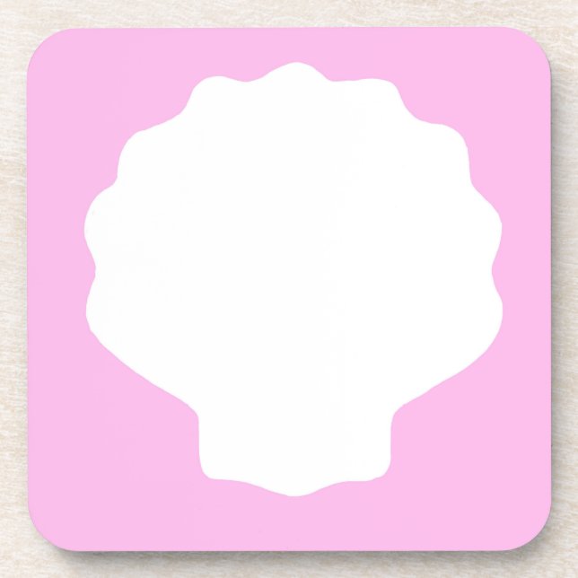 Pink Pearl Coaster (Front)