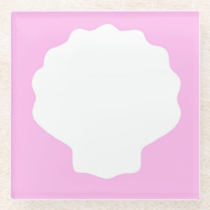 Pink Pearl Glass Coaster