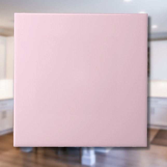 Pink Pearl Solid Colour | Classic Elegant Ceramic Tile (Creator Uploaded)