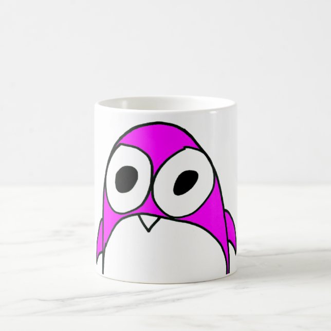Pink Penguin Mug (Center)