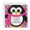 Pink Penguin Party Invitation