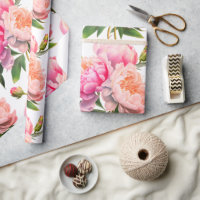 Pink Peonies Floral Bridal Shower