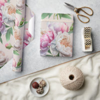 Pink Peonies Floral Bridal Shower