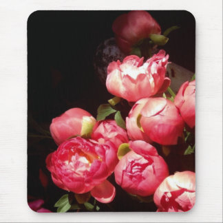 Pink Peonies Mouse Pad