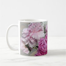 Pink Peonies Mug
