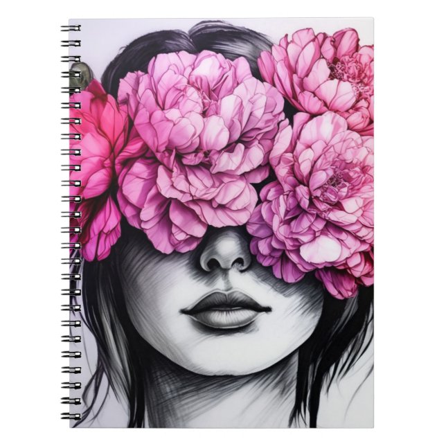 Pink Peonies | Notebook Journal (Front)