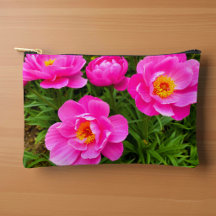 Pink Peonies Pouch