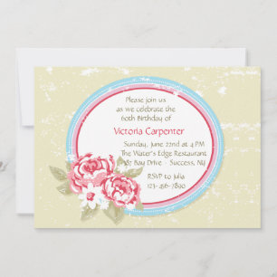 Pink Peony (1) Invitation