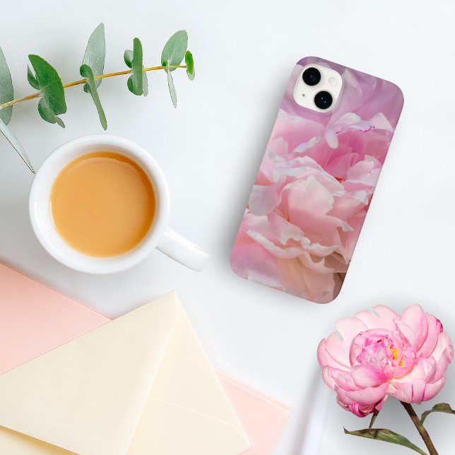 Pink Peony Blossoms iPhone / iPad case (Creator Uploaded)