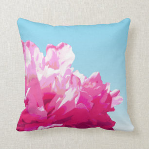 Pink Peony Cushion