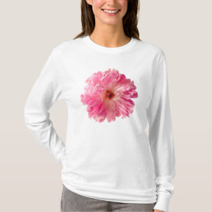 Pink Peony Flower T-Shirt
