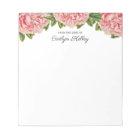 Pink Peony From the Desk of, Personalised