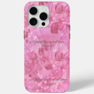 Pink Peony Phone Case-A Friend Loves iPhone 15 Pro Max Case