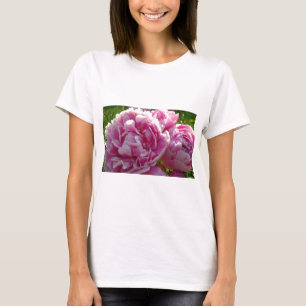 Pink Peony photo cottage farmhouse floral garden T-Shirt